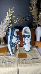 Louis Vuitton Trainer Blue Denin (PRONTA ENTREGA) Tamanho 40 e 41