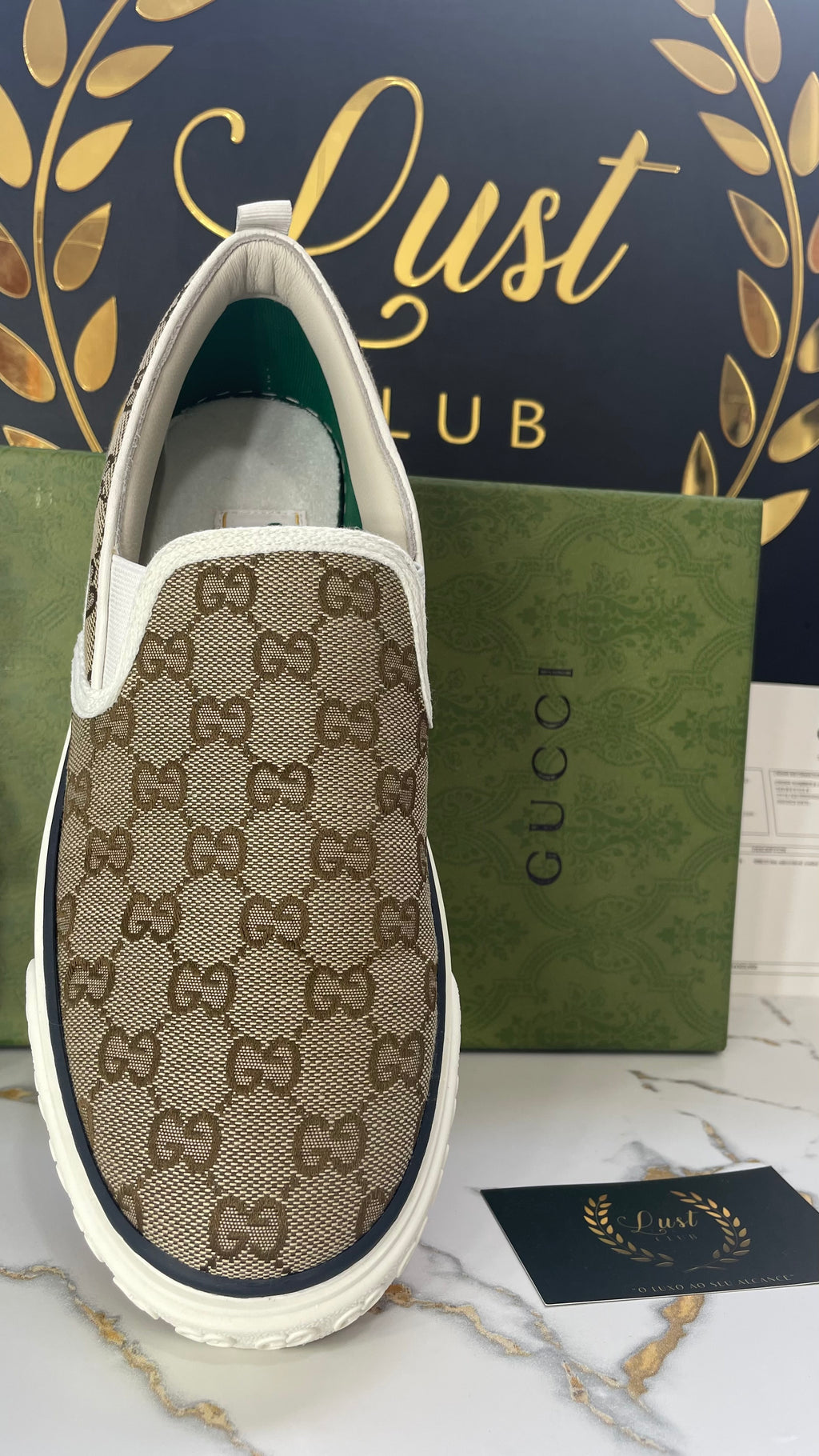 Gucci Slip on GG (Pronta Entrega)Tamanho 38 e 39