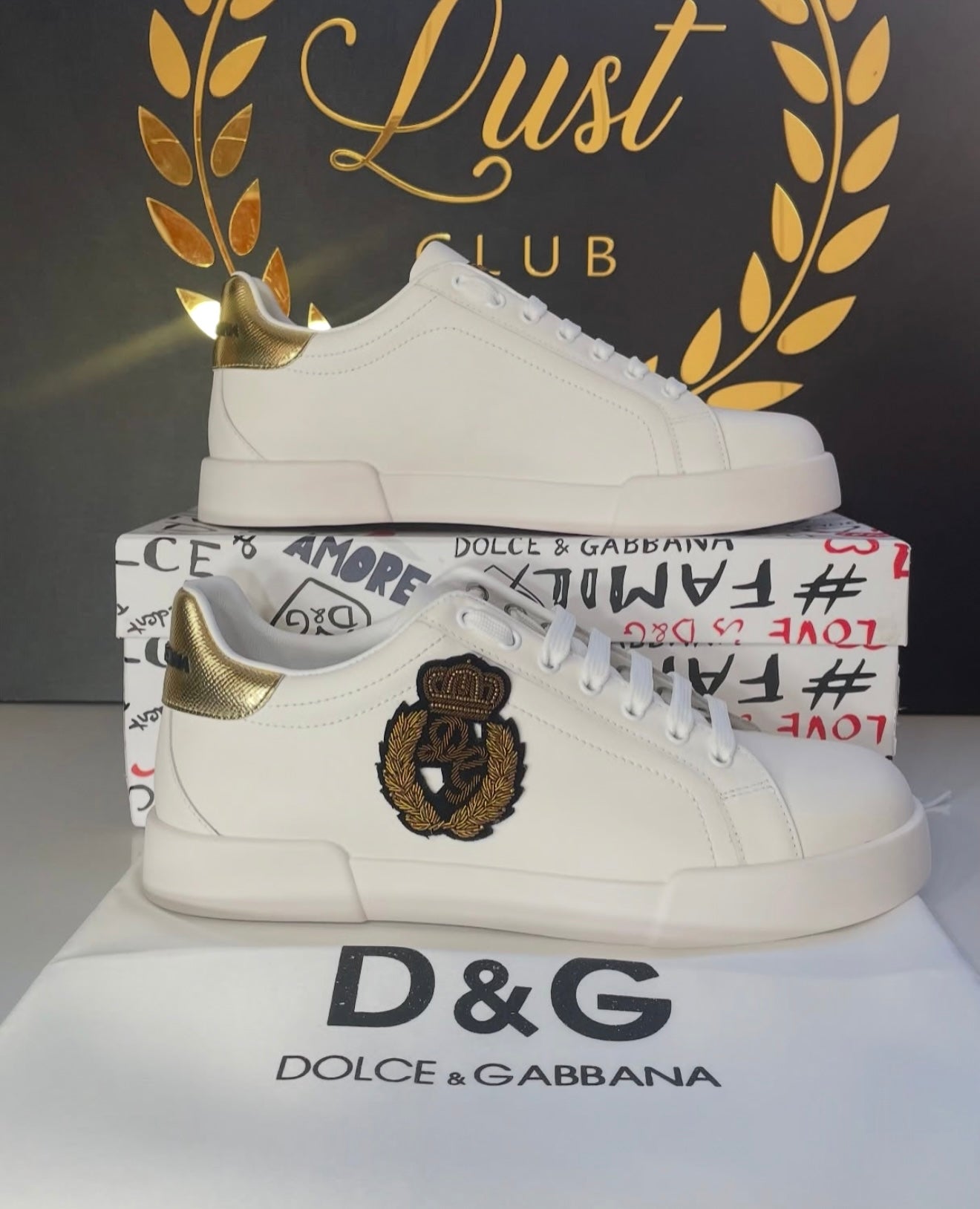 Dolce & Gabbana Sneaker Gold
