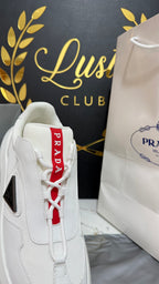 Prada White Red