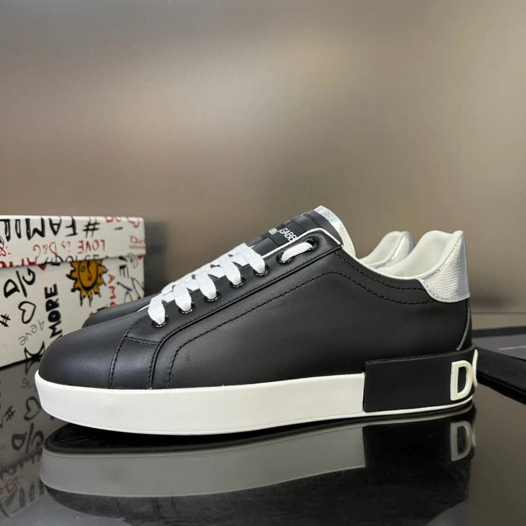 Dolce & Gabbana Portofino Black Silver (PRONTA ENTREGA) Tamanho 41 e 42