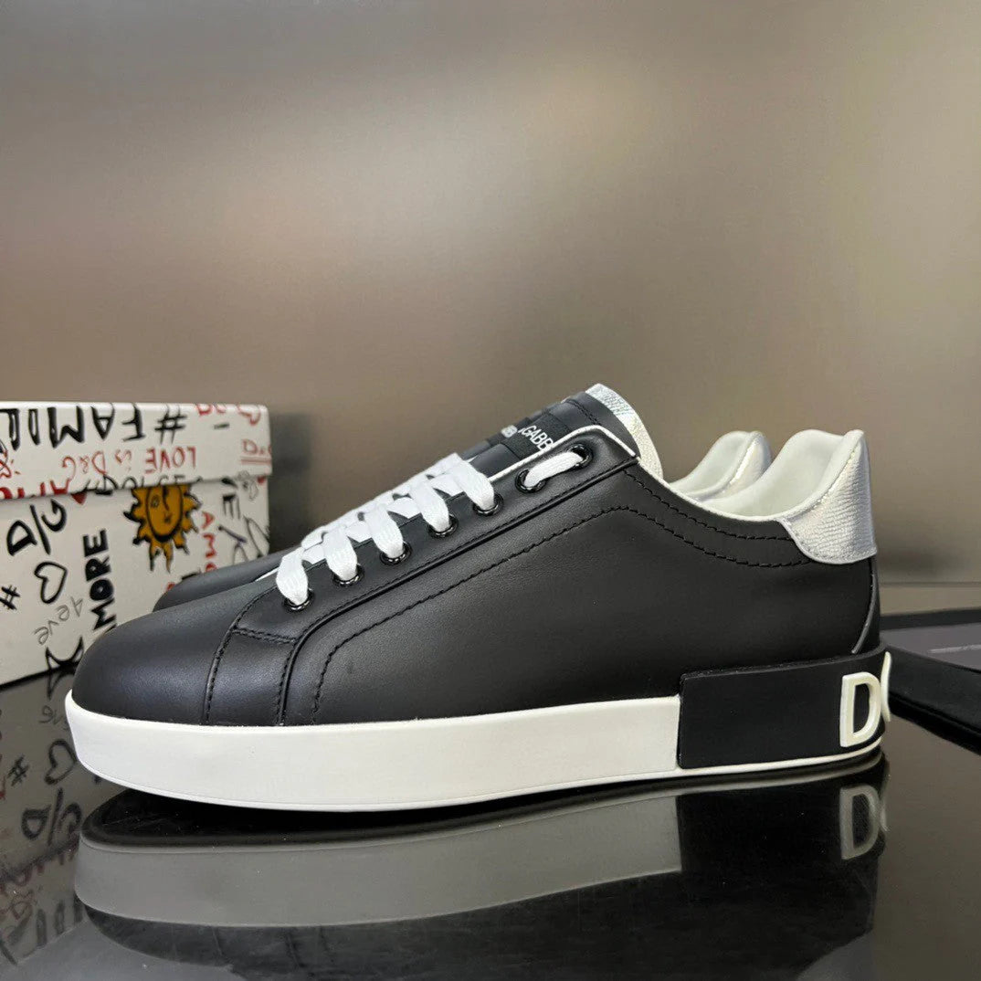 Dolce & Gabbana Portofino Black Silver (PRONTA ENTREGA) Tamanho 41 e 42