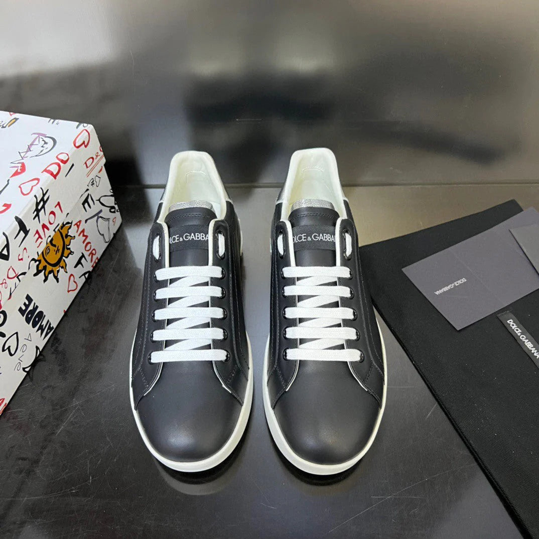 Dolce & Gabbana Portofino Black Silver (PRONTA ENTREGA) Tamanho 41 e 42