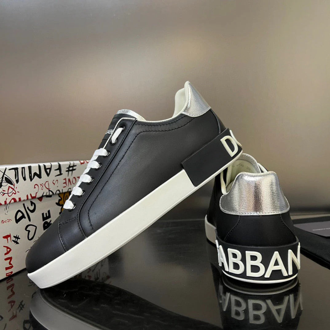 Dolce & Gabbana Portofino Black Silver (PRONTA ENTREGA) Tamanho 41 e 42