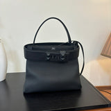 Bolsa Hermes Toile Black Officier H Herbag 39