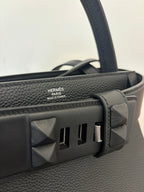 Bolsa Hermes Toile Black Officier H Herbag 39