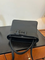 Bolsa Hermes Toile Black Officier H Herbag 39