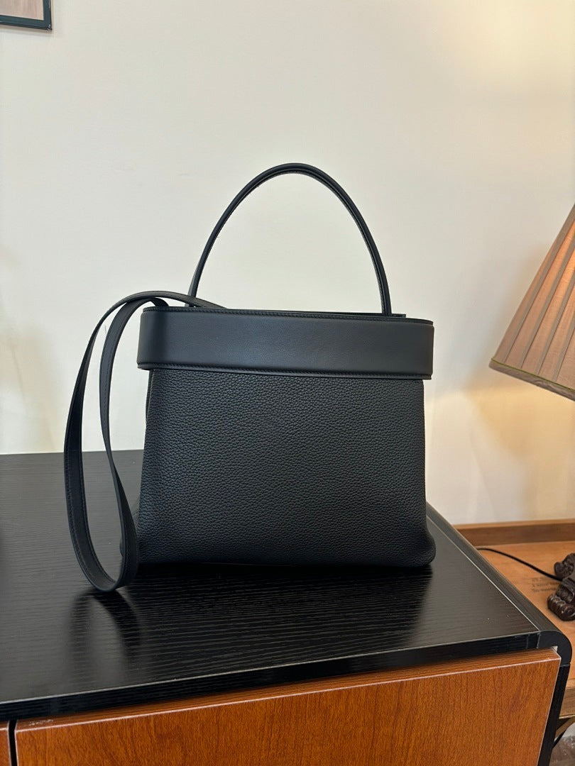Bolsa Hermes Toile Black Officier H Herbag 39