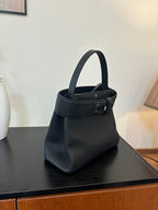 Bolsa Hermes Toile Black Officier H Herbag 39