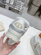 Trainer Maxi White Crystals