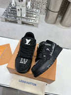 Trainer Maxi Black Crystals