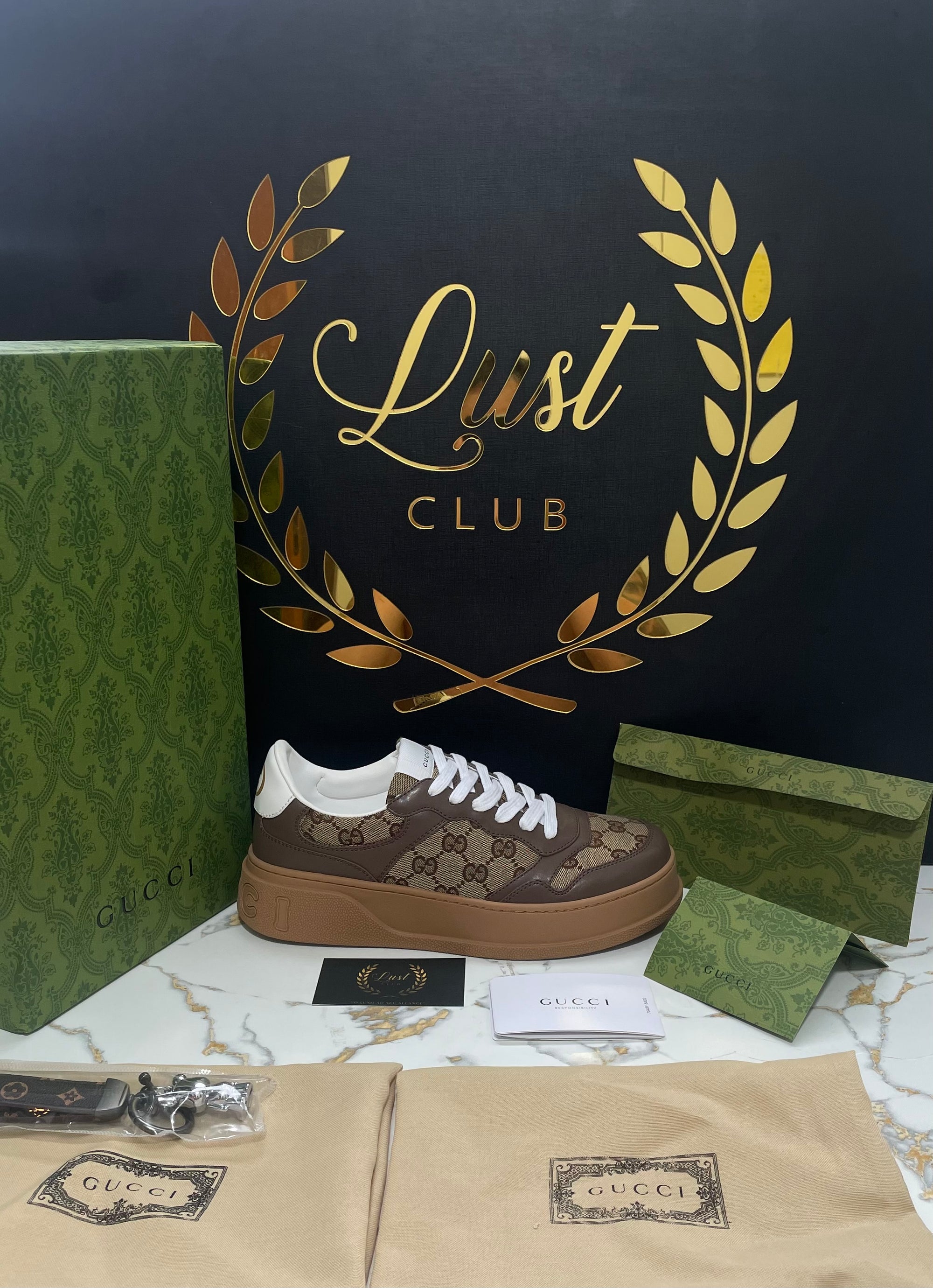 Gucci Supreme Brown (PRONTA ENTREGA) Tamanho 41