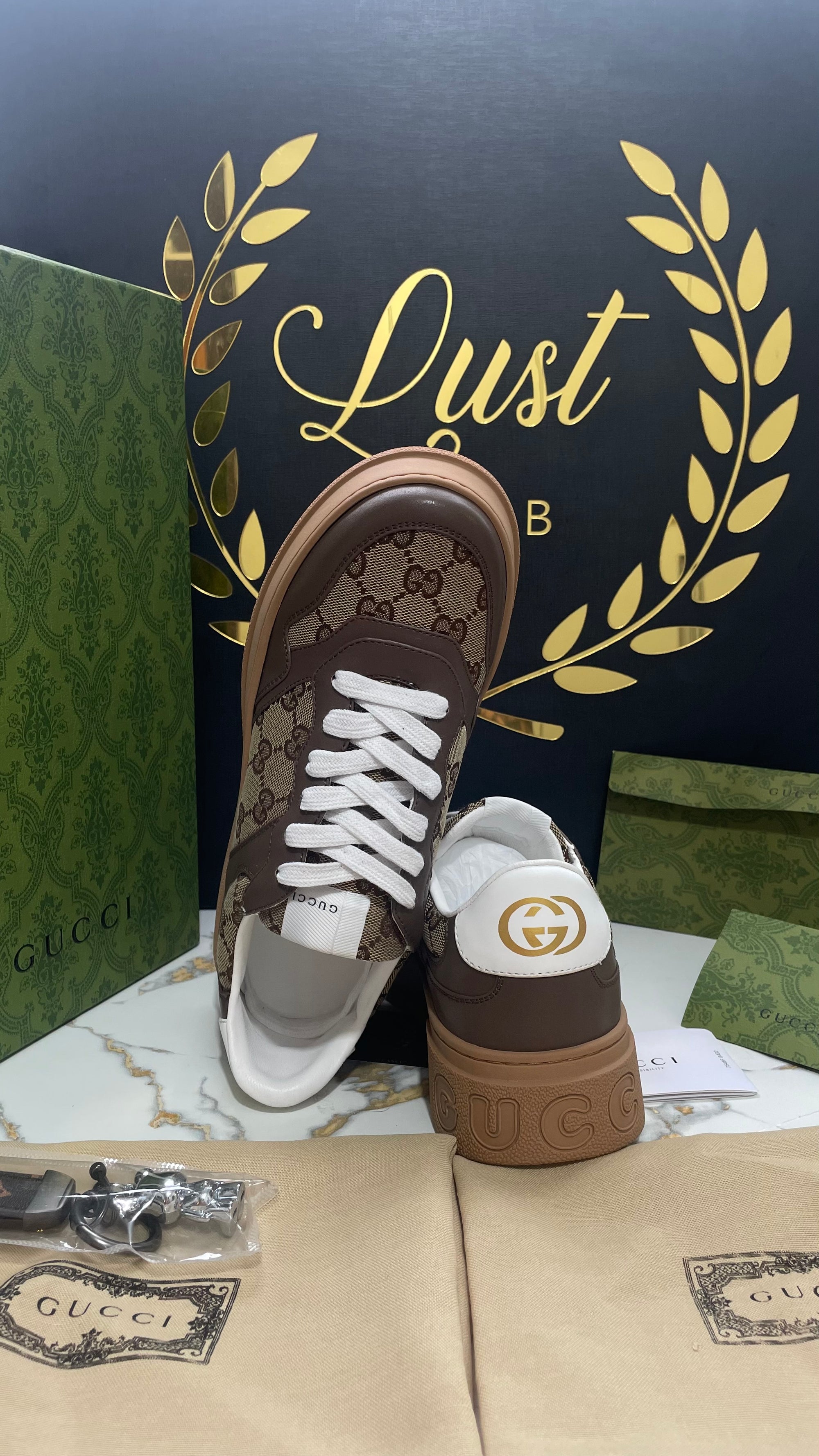 Gucci Supreme Brown (PRONTA ENTREGA) Tamanho 41
