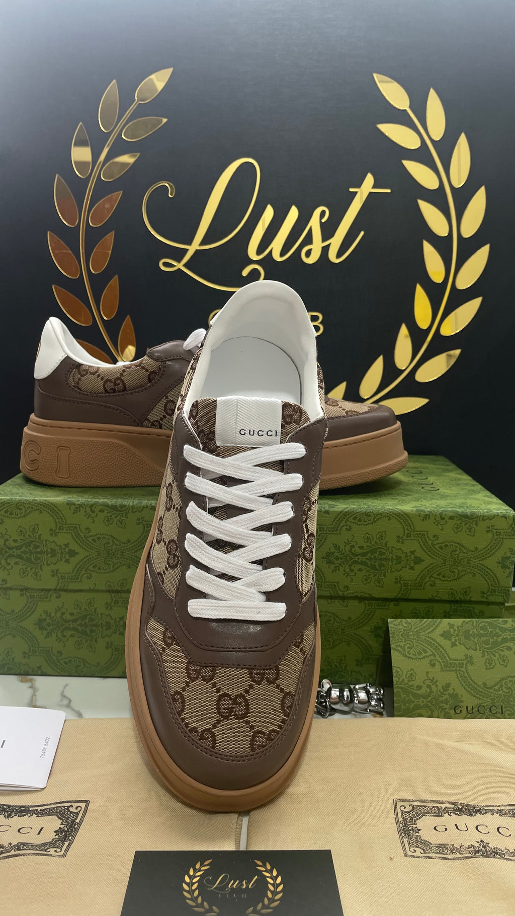 Gucci Supreme Brown (PRONTA ENTREGA) Tamanho 41