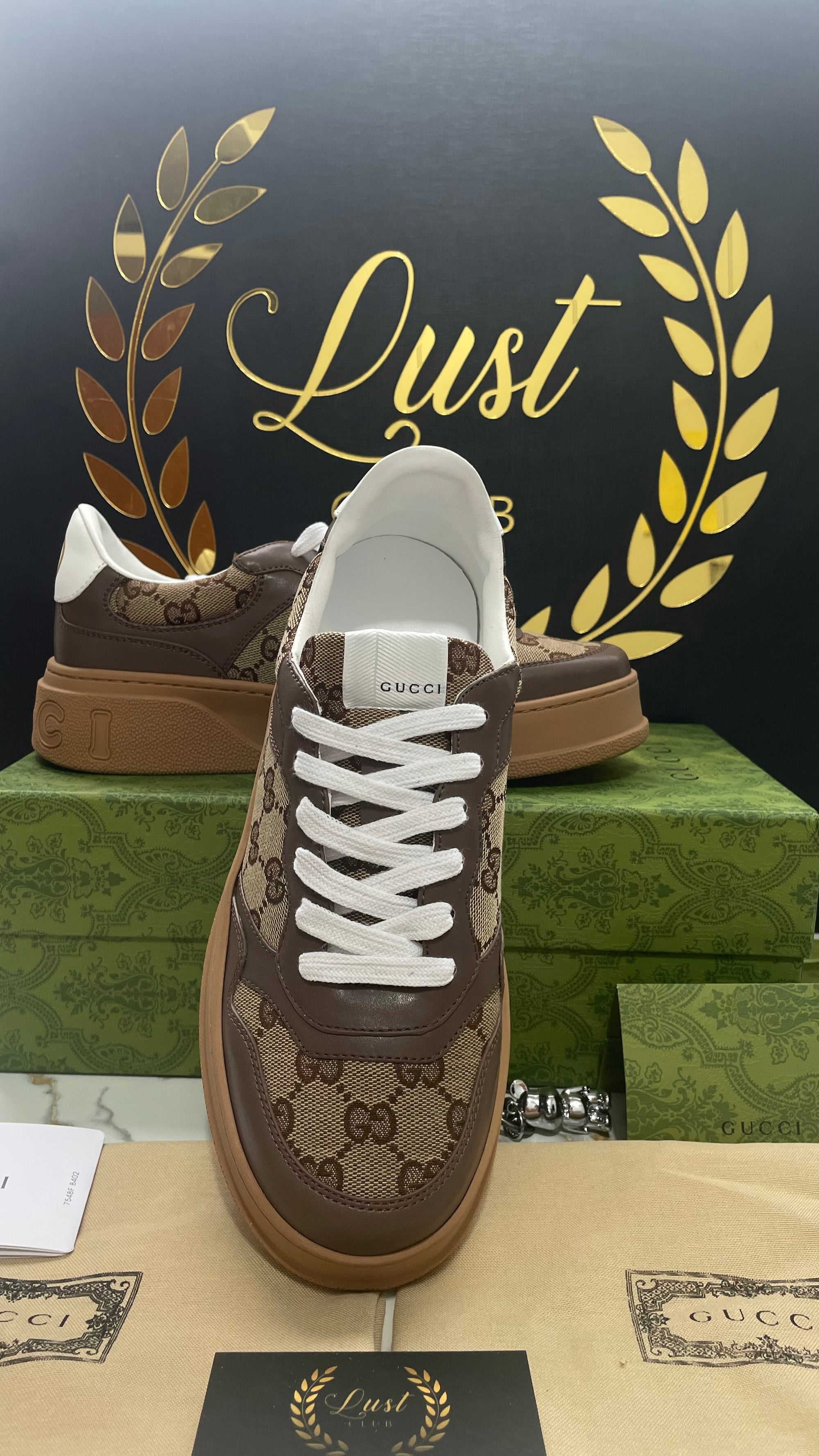 Gucci Supreme Brown (PRONTA ENTREGA) Tamanho 41