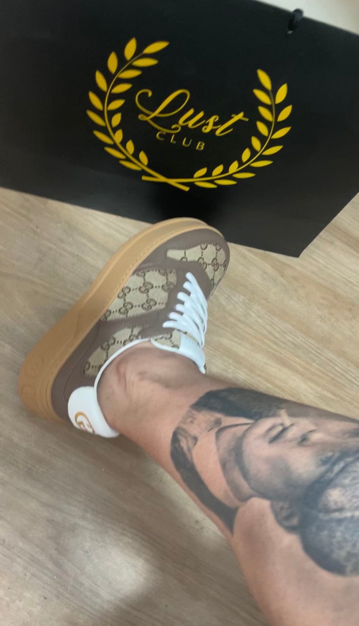 Gucci Supreme Brown (PRONTA ENTREGA) Tamanho 41