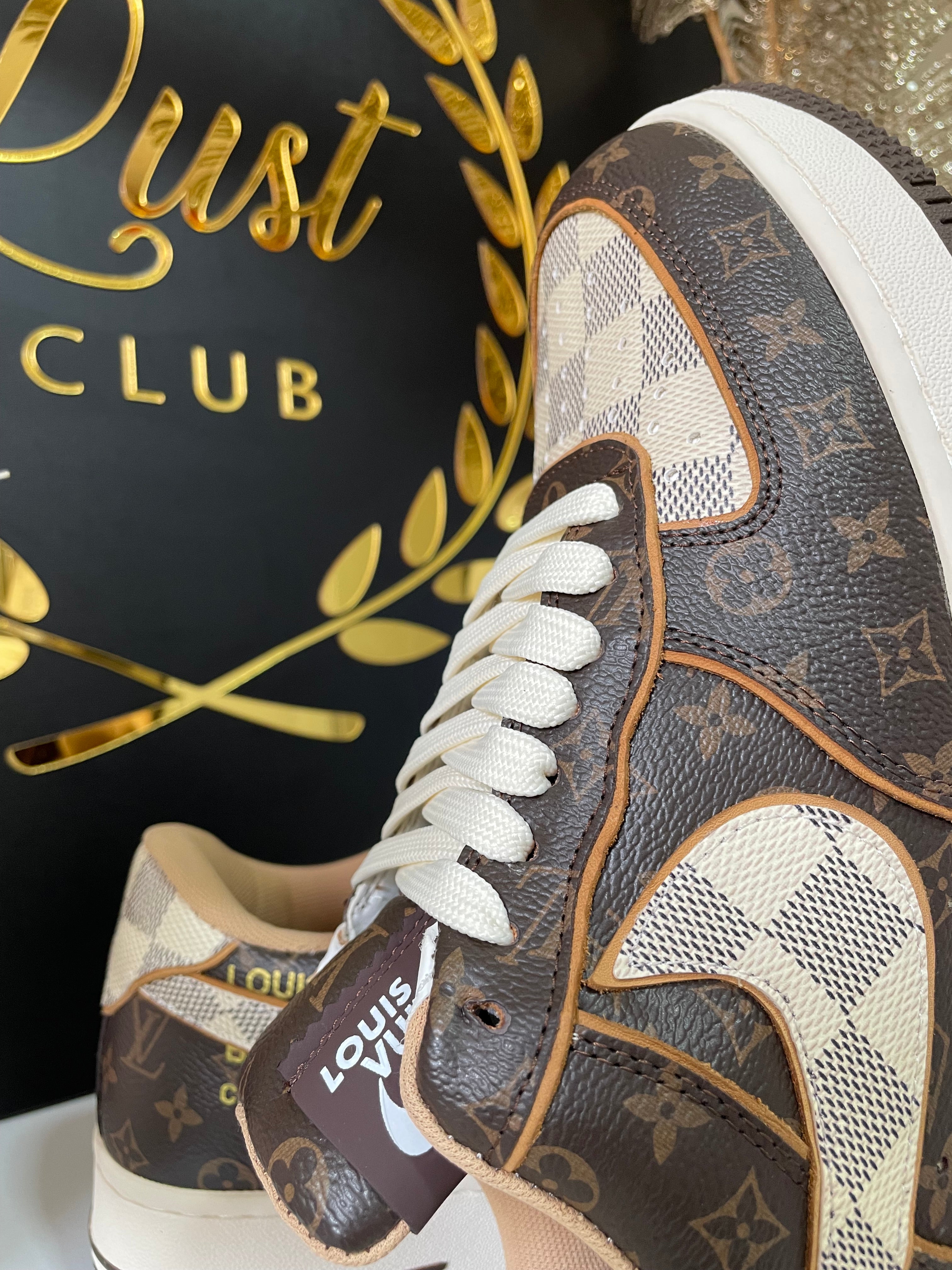 Air Force 1 Low Louis Vuitton Monogram Brown (PRONTA ENTREGA) Tamanho 37