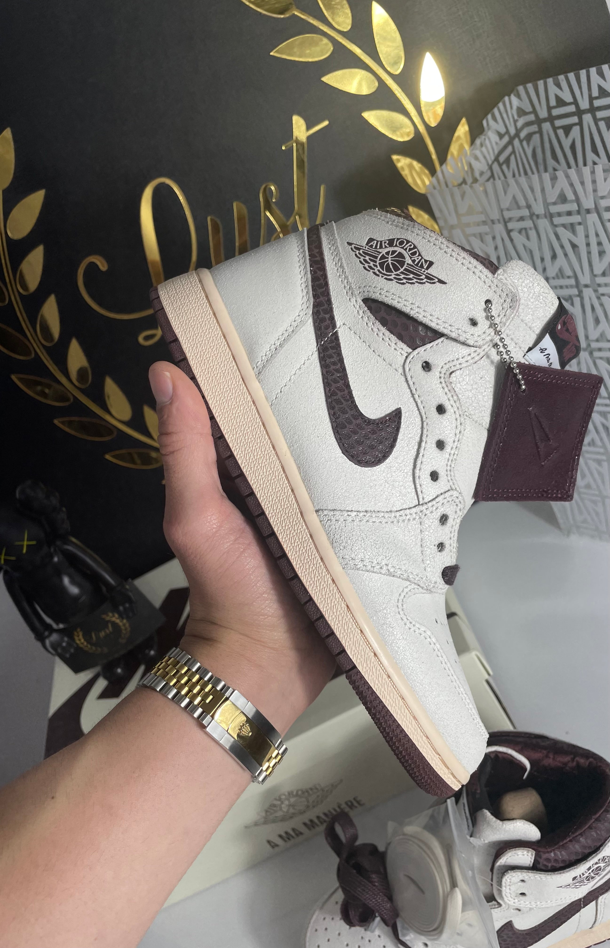 Jordan 1 Retro High OG A Ma Maniére (PRONTA ENTREGA) Tamanho 35