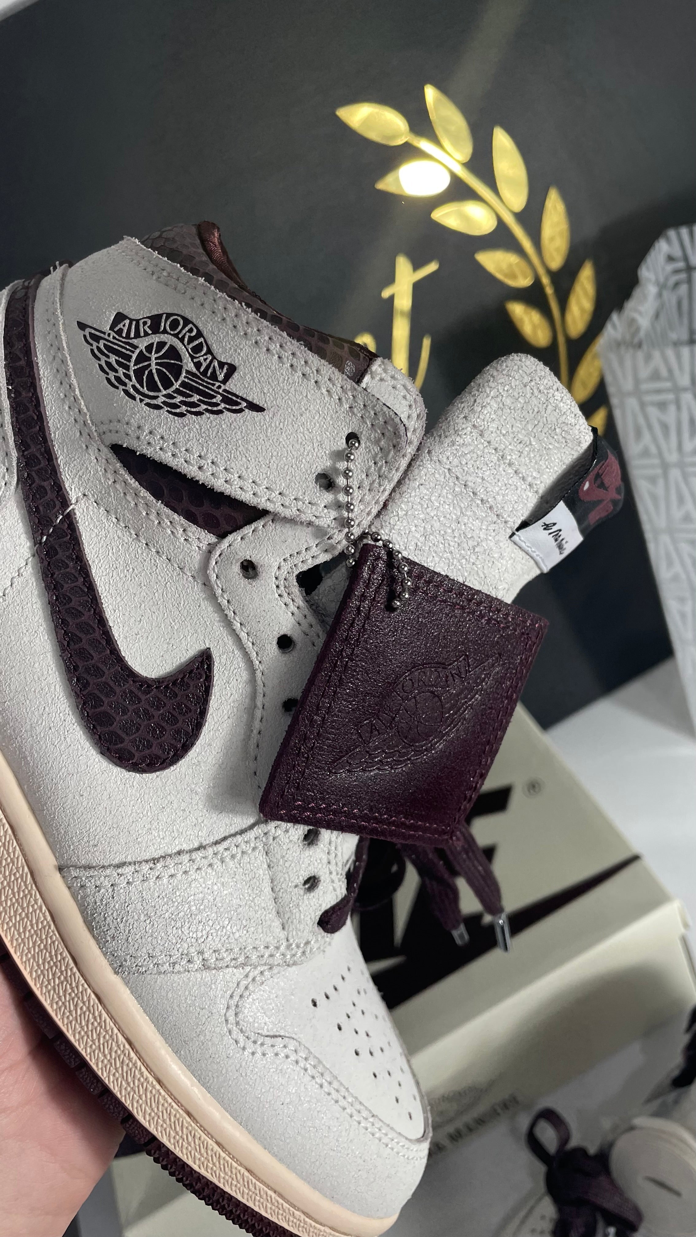 Jordan 1 Retro High OG A Ma Maniére (PRONTA ENTREGA) Tamanho 35
