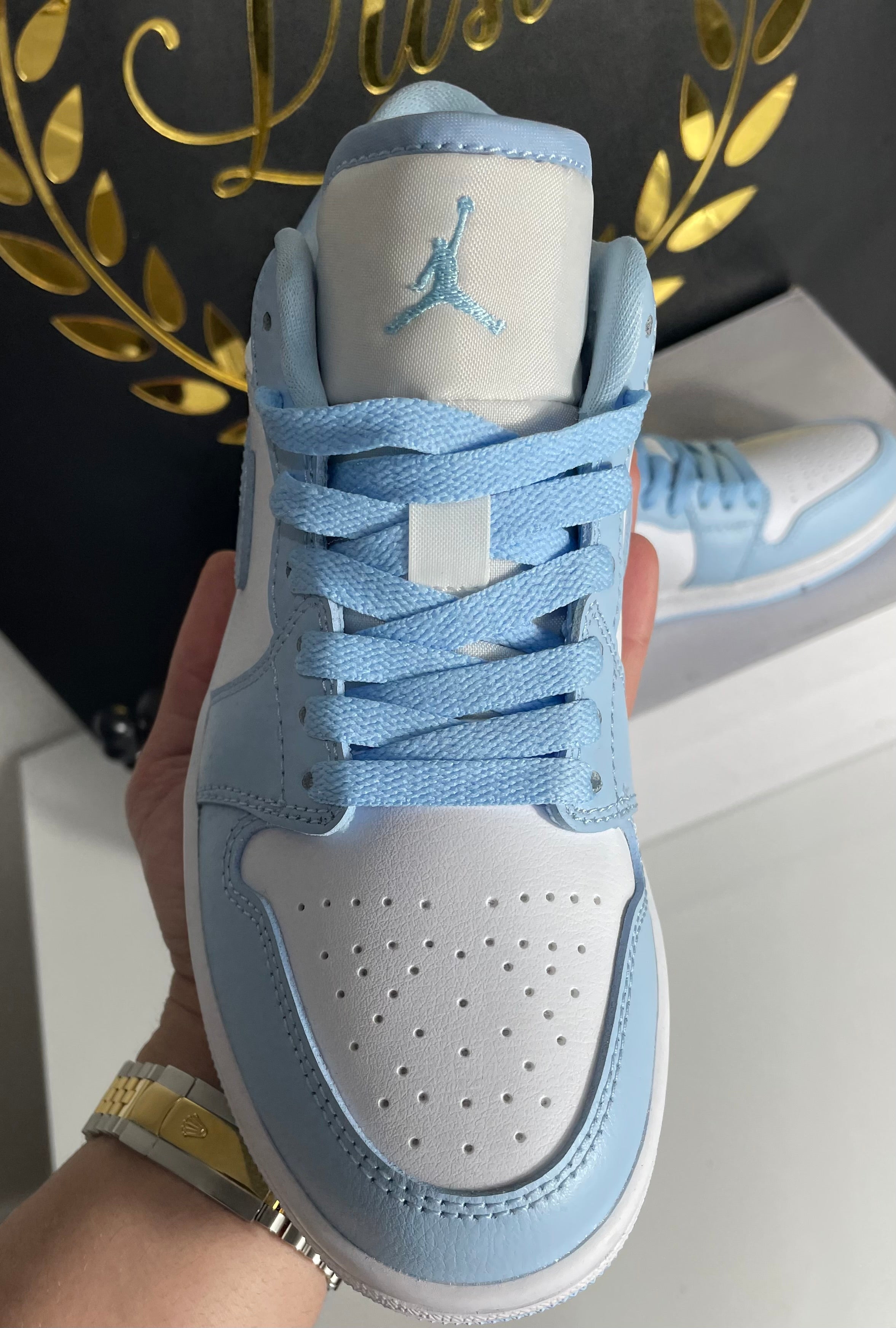 Air Jordan 1 Low" University" Blue White (PRONTA ENTREGA) Tamanho 35