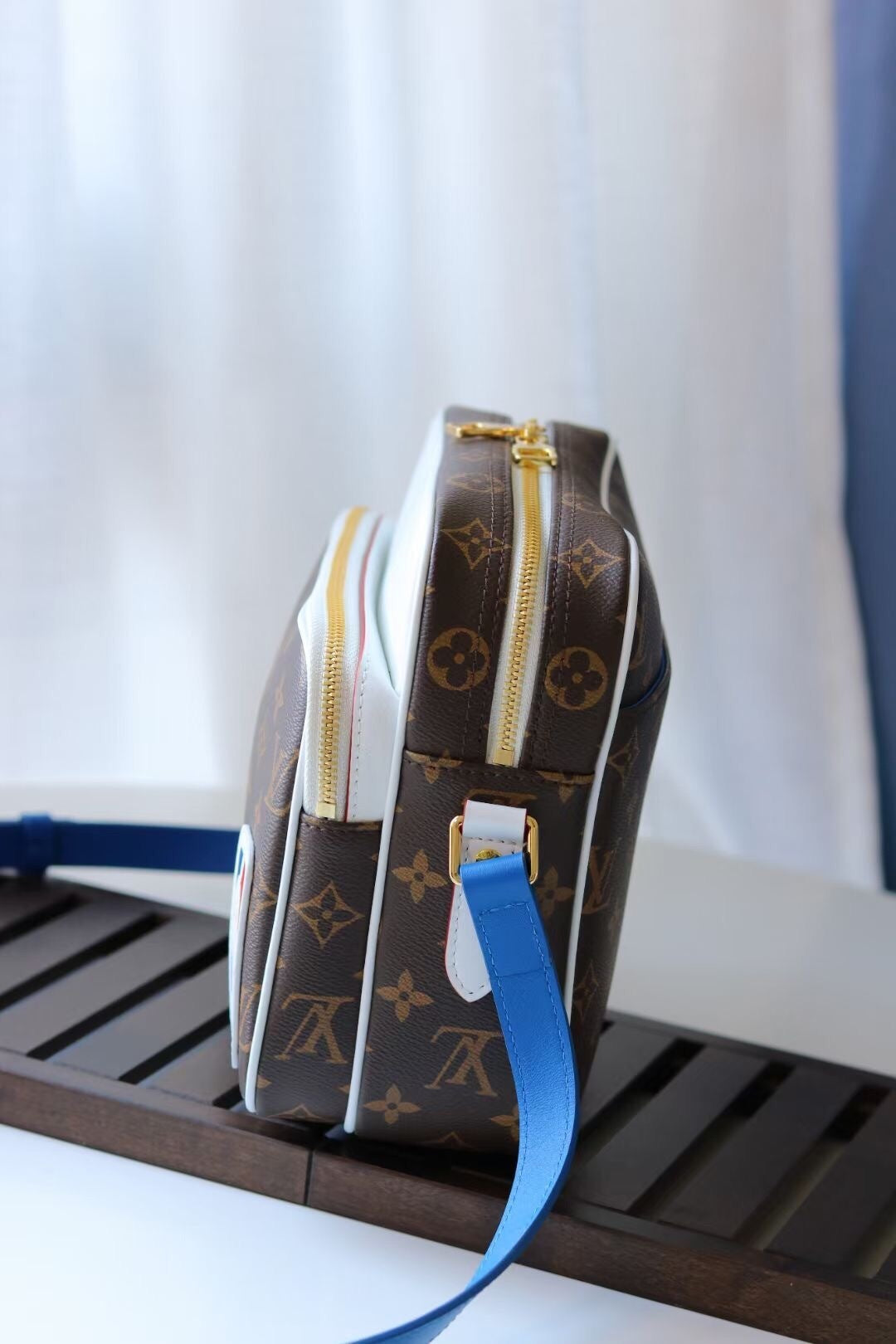 Bag LV X NBA Nil Monogram Antarctica Shoulder Bag (Cópia)