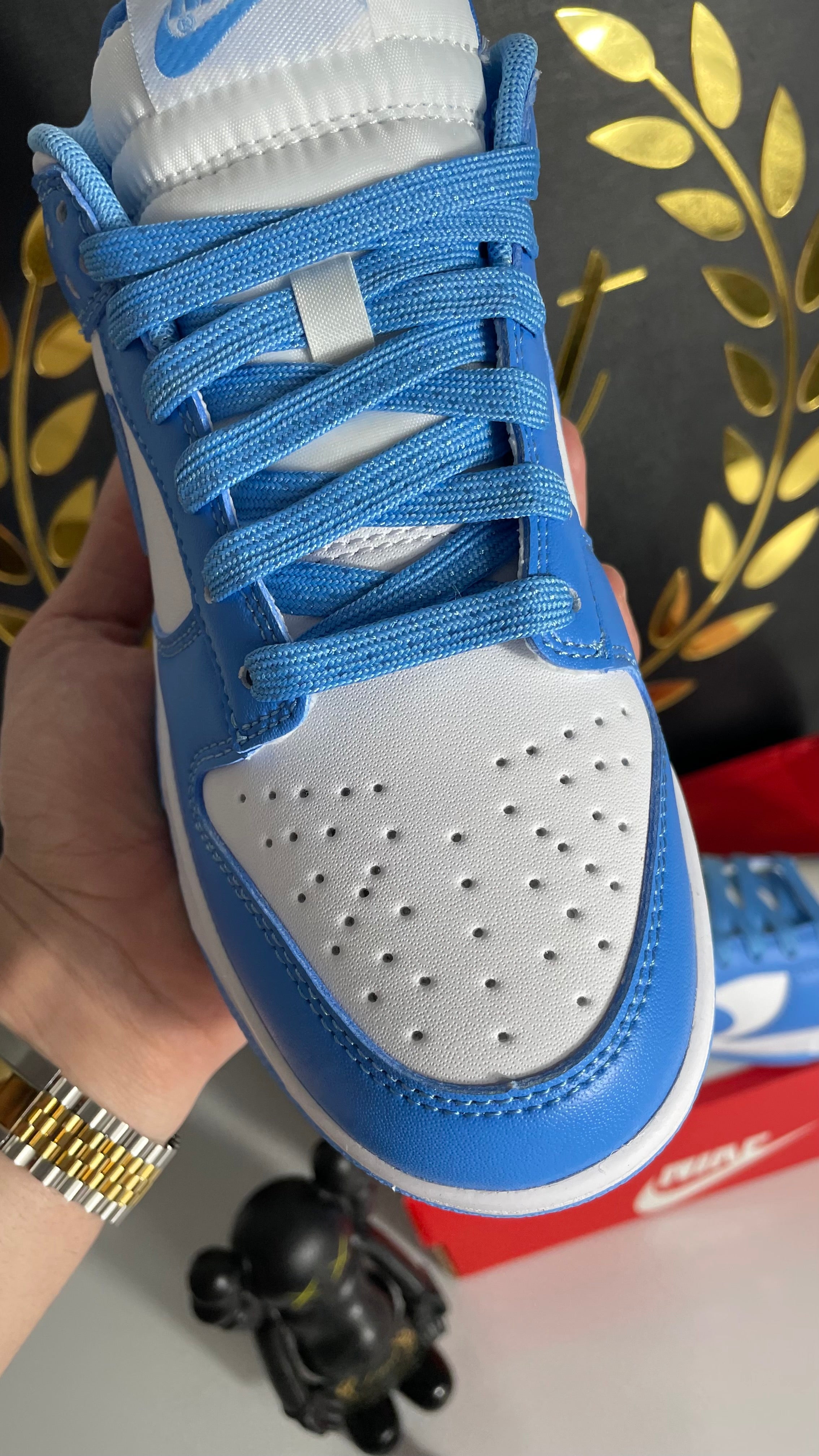 Nike Dunk Low University Blue (PRONTA ENTREGA) Tamanho 34,36