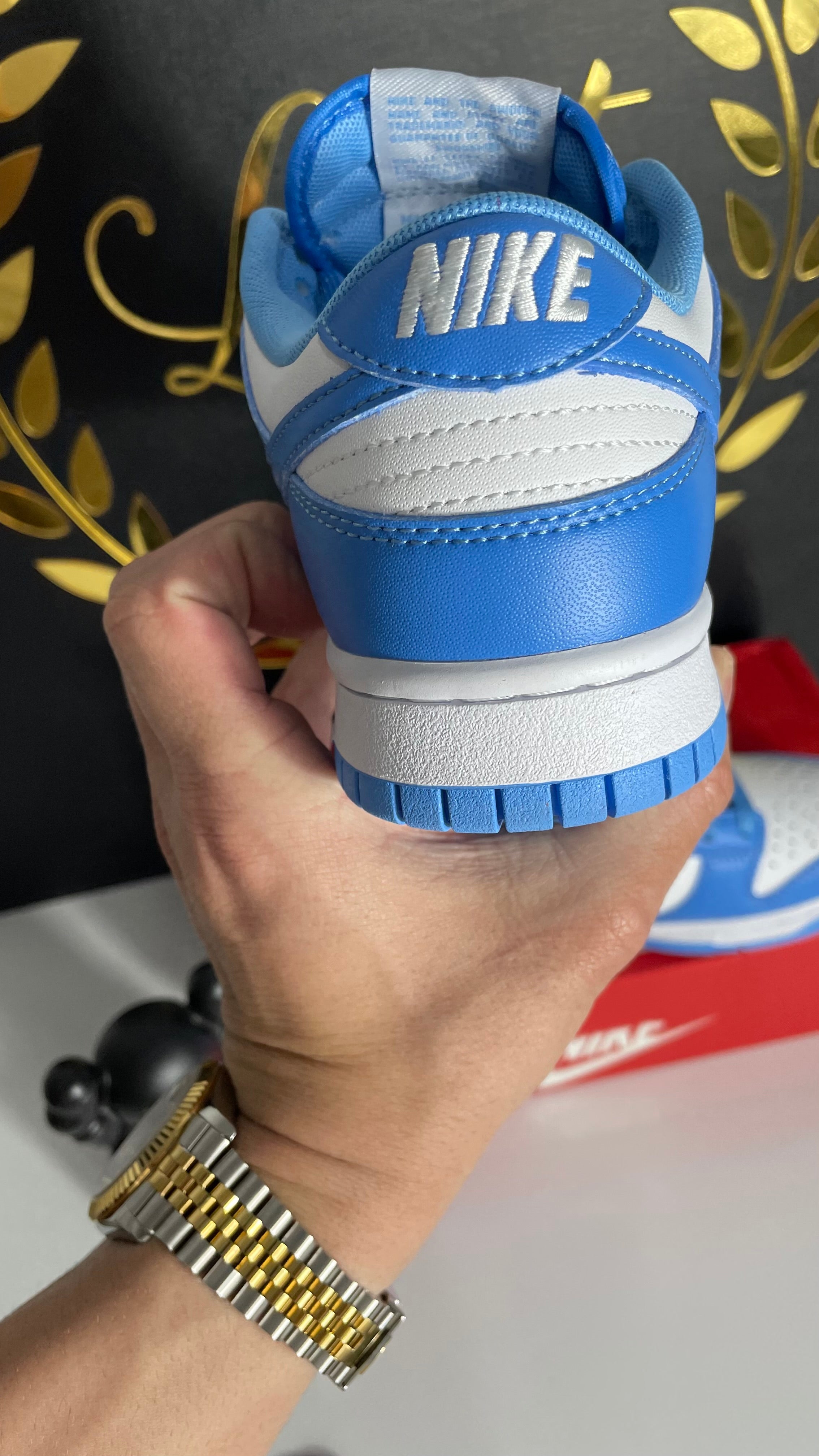 Nike Dunk Low University Blue (PRONTA ENTREGA) Tamanho 34,36