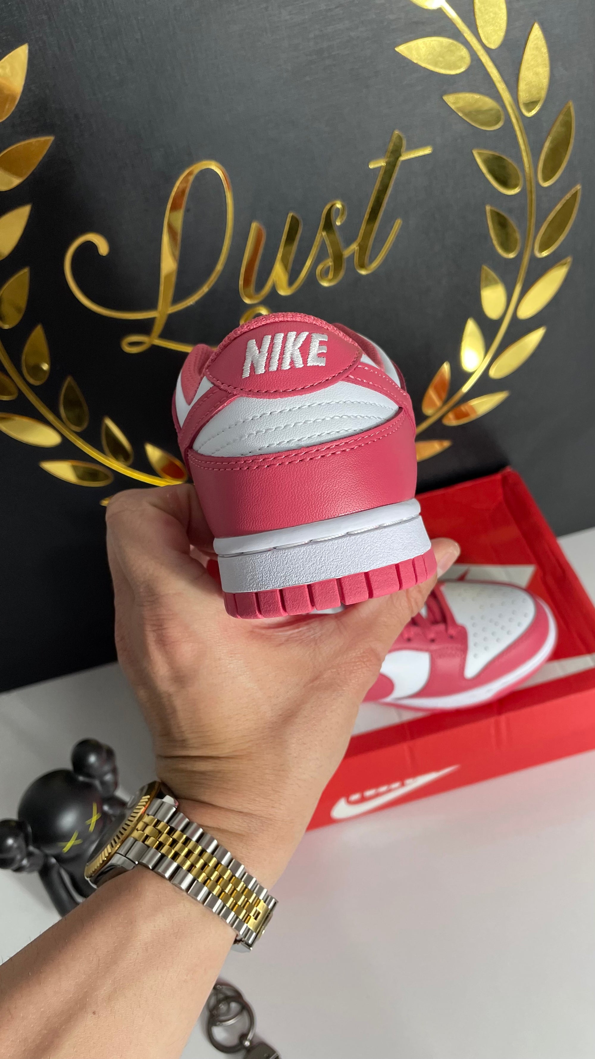 Nike Dunk Low Retro Rosa Pink (PRONTA ENTREGA) Tamanho 35