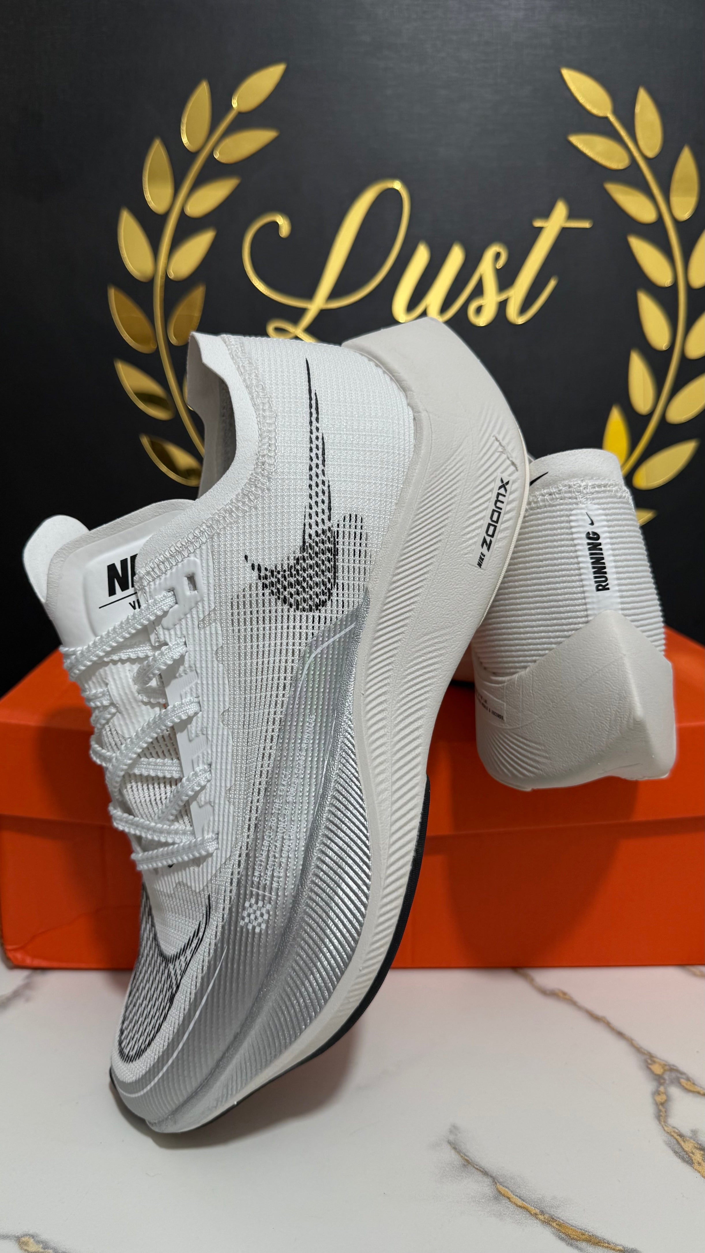 Nike ZoomX Vaporfly Next% 2 White Silver (PRONTA ENTREGA) Tamanho 40