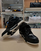 Skate Sneaker Black White