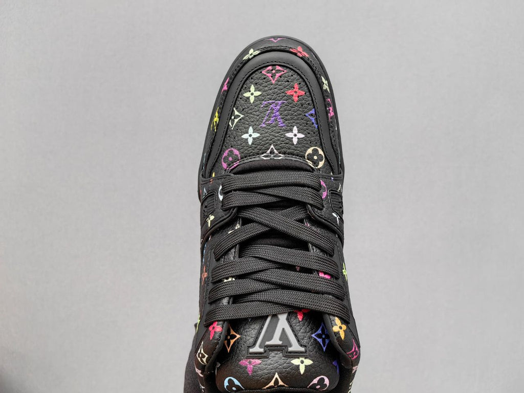 Louis Vuitton LV Trainer Takashi Murakami Black
