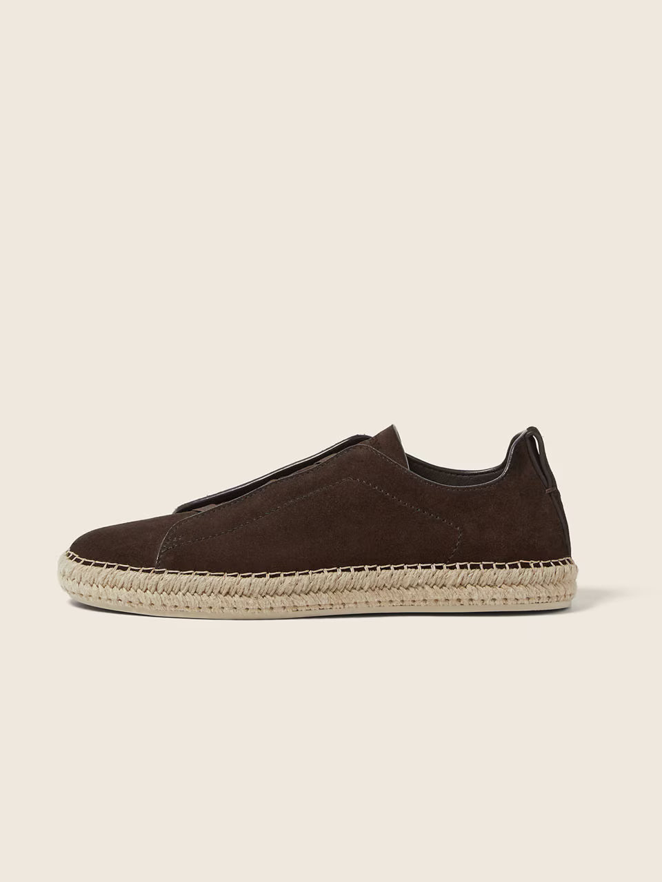 ZEGNA Triple Stitch™ Castanho-escuras em Camurça