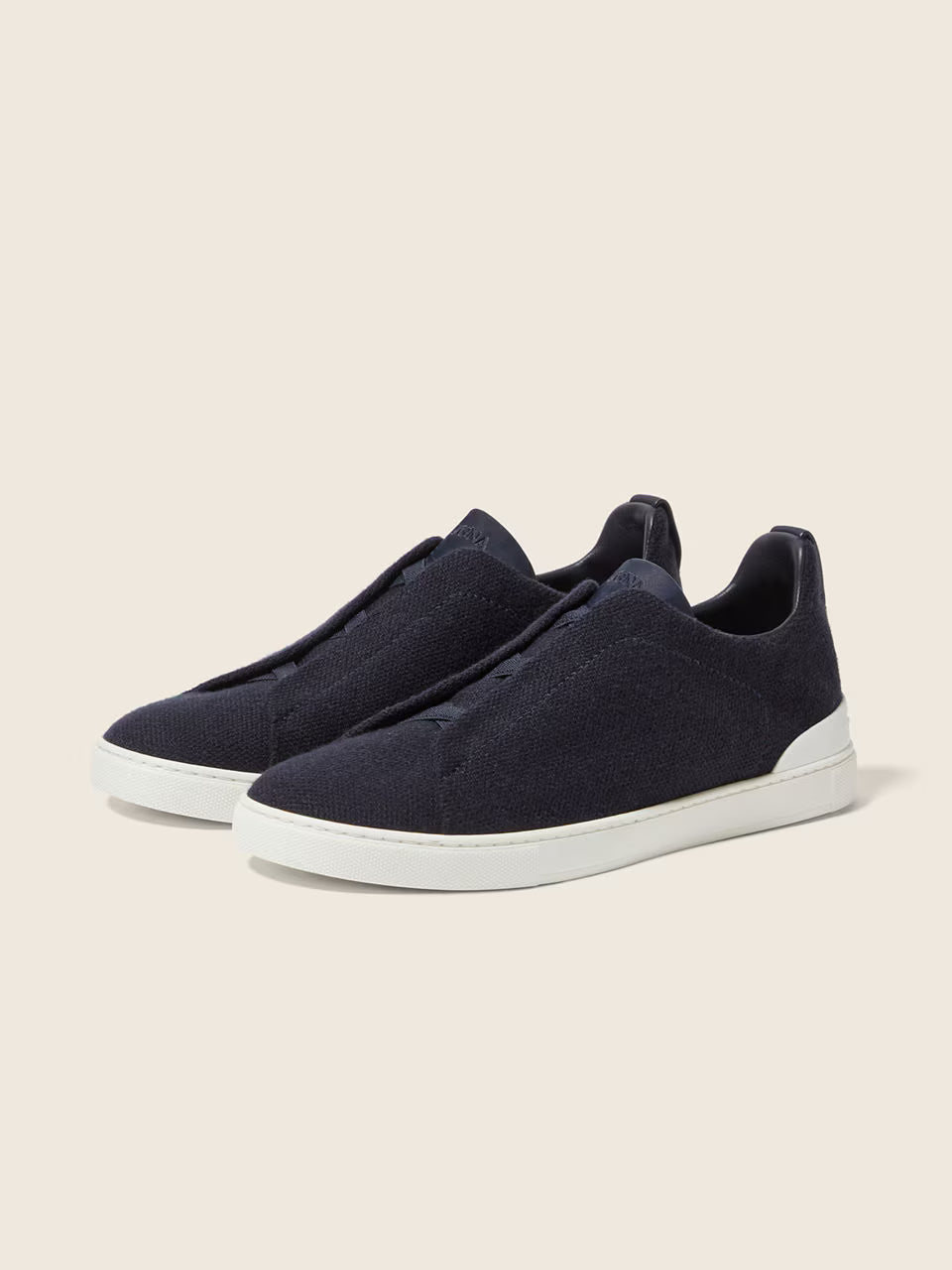 ZEGNA Triple Stitch™ Azul-marinho em Oasi Cashmere