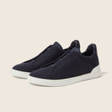 ZEGNA Triple Stitch™ Azul-marinho em Oasi Cashmere