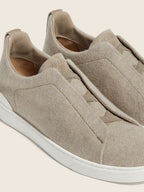 ZEGNA Triple Stitch™ no Tom Cinzento-acastanhado Claro em Oasi Cashmere