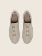 ZEGNA Triple Stitch™ no Tom Cinzento-acastanhado Claro em Oasi Cashmere