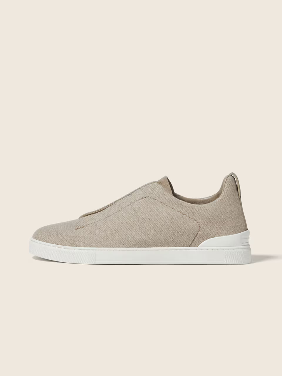 ZEGNA Triple Stitch™ no Tom Cinzento-acastanhado Claro em Oasi Cashmere