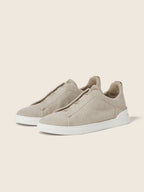 ZEGNA Triple Stitch™ no Tom Cinzento-acastanhado Claro em Oasi Cashmere