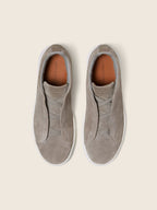 ZEGNA Triple Stitch™ no Tom Cinzento Mesclado em Camurça