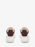 Men's Oversized Sneaker in Off-whitebordeaux