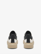 Men's Oversized Retro Sneaker in Off Whitegreyblack