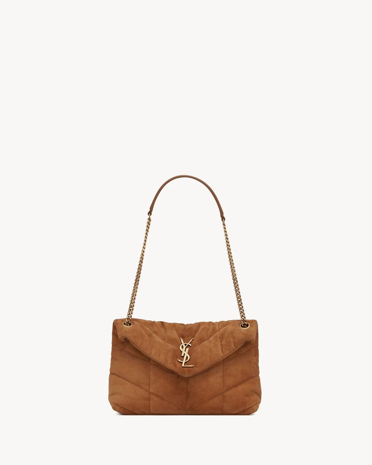 BOLSA Saint Laurent PUFFER  em camurça
