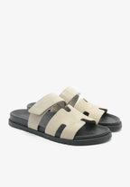 Hermes Chypre Sandal Noir  Black Grey