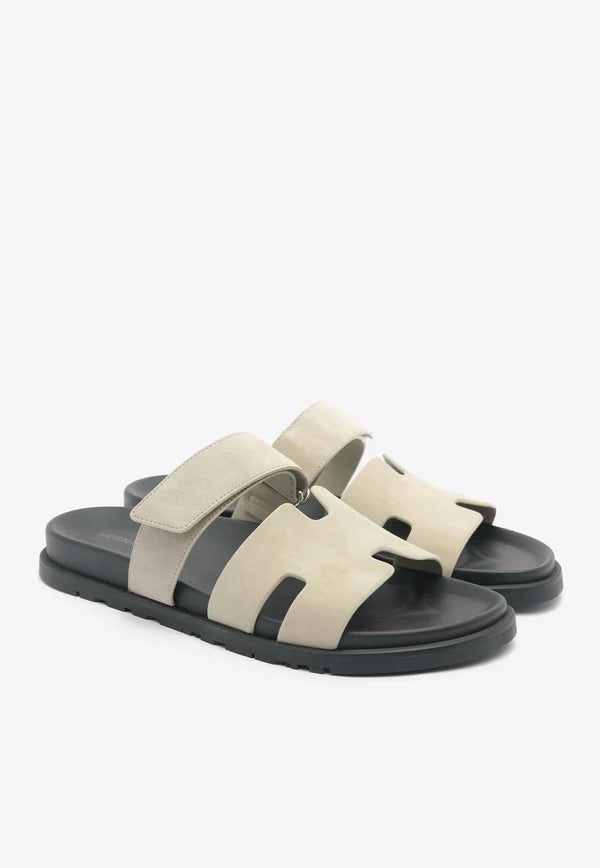 Hermes Chypre Sandal Noir  Black Grey