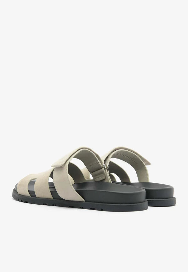 Hermes Chypre Sandal Noir  Black Grey