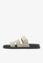 Hermes Chypre Sandal Noir  Black Grey