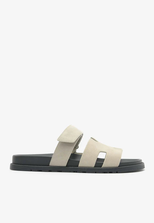 Hermes Chypre Sandal Noir  Black Grey
