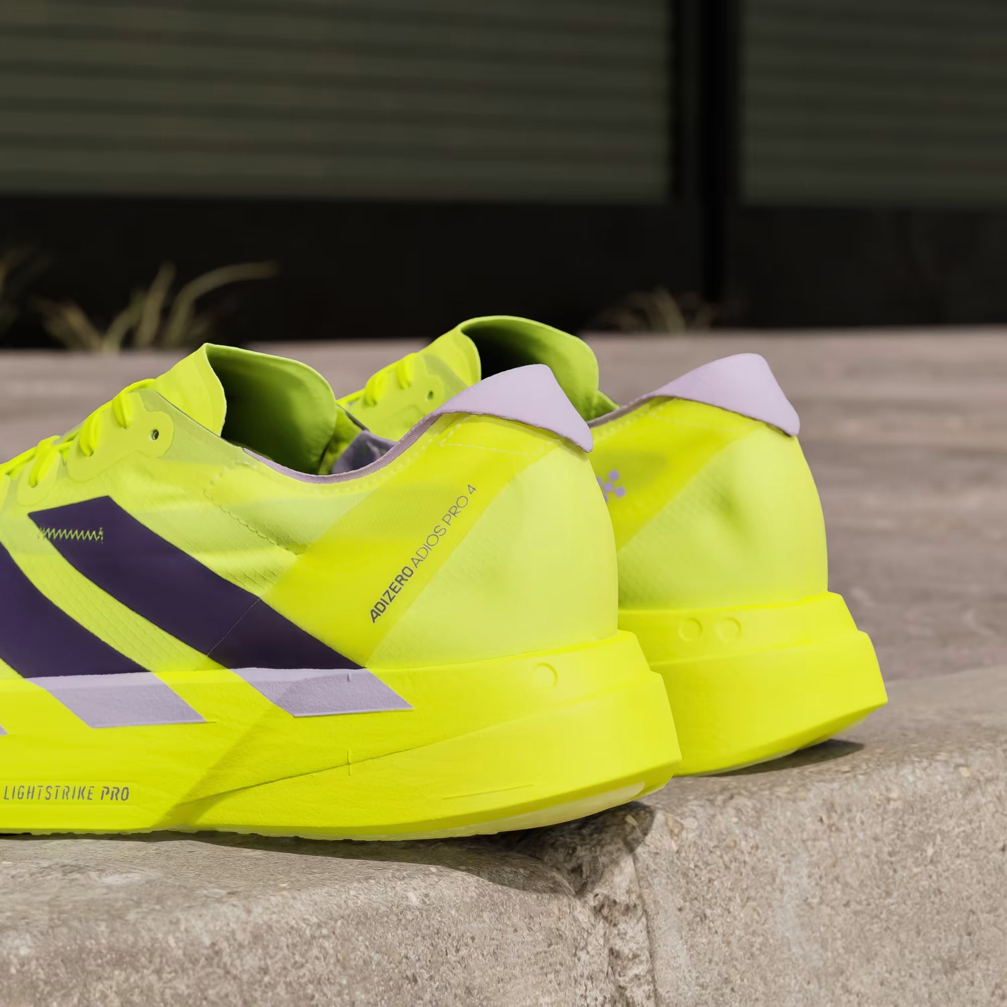 Tênis Adidas Adizero Adios Pro 4 Green / Aurora Plum / Powder Plum