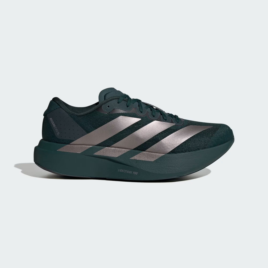 Tênis Adidas Adizero EVO SL Aurora Ivy / Taupe Oxide / Iron Metallic (Pronta Entrega) Tamanho 41