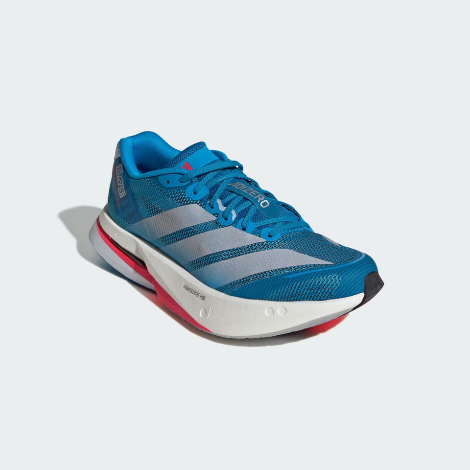 Tênis Adidas Adizero Boston 13 Solar Blue / Silver Metallic / Dark Solar Blue